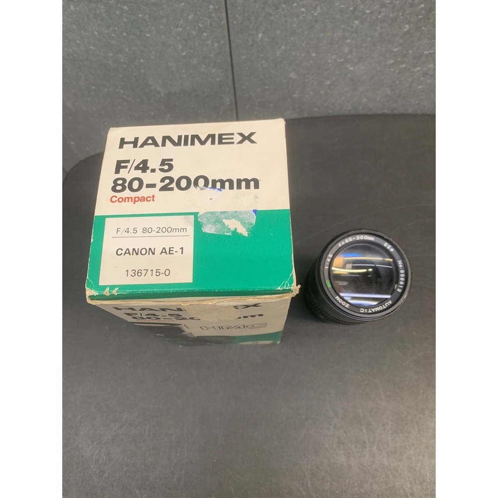 Hanimex 80-200mm f4.5 Canon AE-1 Lens